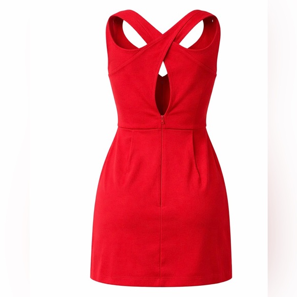 Sultry Cutout Strappy Bodycon Festival Cocktail Party Pencil - Picture 2 of 10